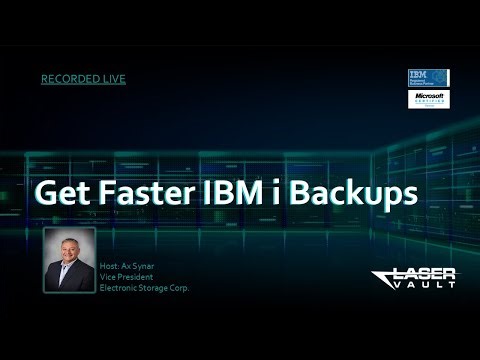 Get Faster IBM i Backups with LaserVault ViTL Live Demo