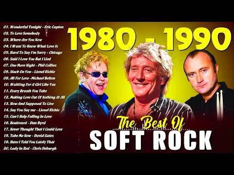 Soft Rock Songs 70s 80s 90s Full Album 📀 Elton John, Michael Bolton, Phil Collins, Chicago, Bee Gees