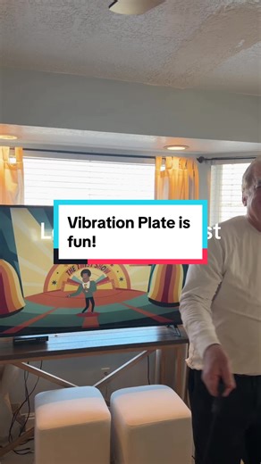 Vibration plate is fun! Twist and shout. Move and groove. #freeshipping #vibrationplate #vibratingplate #exercise #move