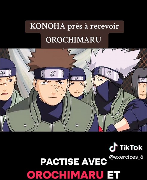 Konoha Prêt à Recevoir Orochimaru - Épisode Naruto