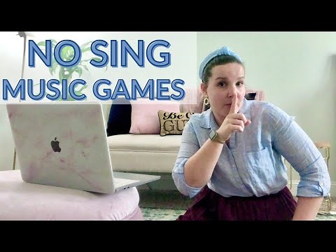 Non Singing Music Games for Distance Learning + Hybrid Elementary Music Lessons