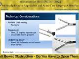 Small Bowel Obstruction - Do You Have to Open Them Up • Video • MEDtube.net