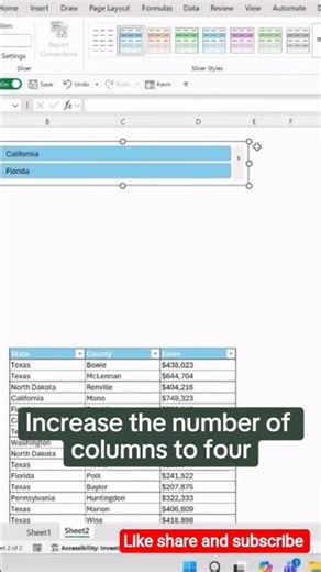 Create interactive map chart in Excel#excel #edexcel #exceltutorial #exceltips #exceltricks #trend