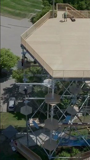 Extrem genug? Adventure Tower Olympiapark München #shorts #adventuretower #freizeitpark #muenchen