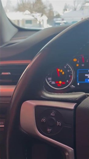 It’s getting cold… -2. Very cold start on the acadia