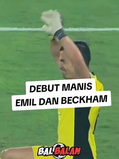 Debut Emil dan Beckham dalam Livestreaming Indonesia vs Jepang