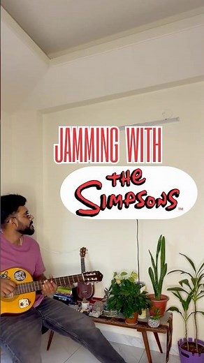 The Simpsons Long Drive Jam | Lo-Fi Guitar & Sunset Mood #guitar #guitarmeditation #meditationmusic