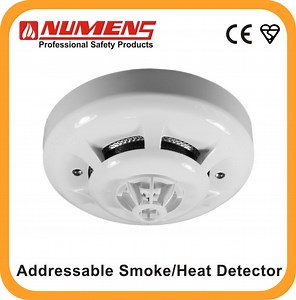 [Hot Item] Combined Detector, Addressable Smoke and Heat Detector with Remote LED