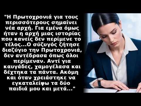 Την Πρωτοχρονιά ζήτησε διαζύγιο, Χαμογέλασα, Δέχτηκα τα πάντα, εγκατάλειψα τα 2 παιδιά μου και τό