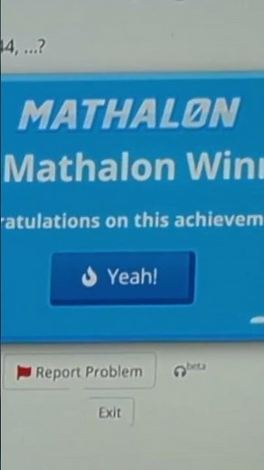 I made Full Mathalon winner today in knowledgehook 2023