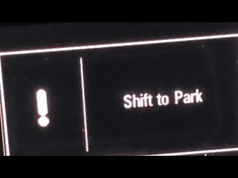 Shift to park fast & free permanent fix 2018 malibu