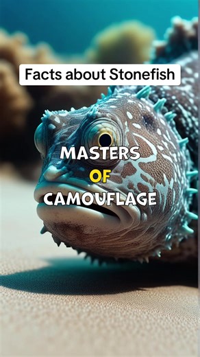 Stonefish - Explore the fascinating world of the stonefish, one of the most venomous fish on the planet. Inhabiting warm coastal waters of the Indo-Pacific, these masters of disguise blend seamlessly with their surroundings, evading predators and ambushing unsuspecting prey. With up to 13 venomous spines, the stonefish can deliver a potent toxin that poses serious risks to humans. Despite their fearsome reputation, their primary diet consists of smaller fish and crustaceans. The adaptability of 