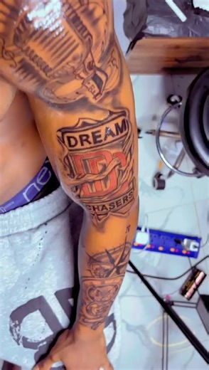 Full Sleeve Tattoo Design by Expert Artist in Lagos