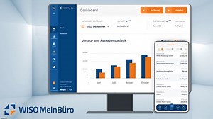 Buchhaltungs- und Finanztool für Unternehmen: WISO Mein Büro Web