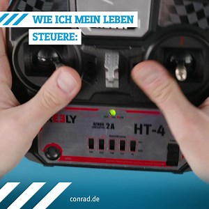 Wenn das Leben doch immer so einfach zu steuern wäre! 🚗 Was würdest du am liebsten fernsteuern? 🎮 Die Fernsteuerung von Reely gibt es hier: https://bit.ly/365MC6e | Conrad Electronic