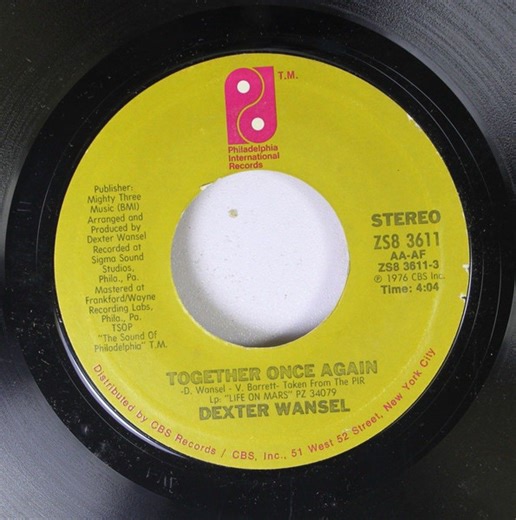 Dexter Wansel - Together Once Again / You Can Be What You Wanna Be
