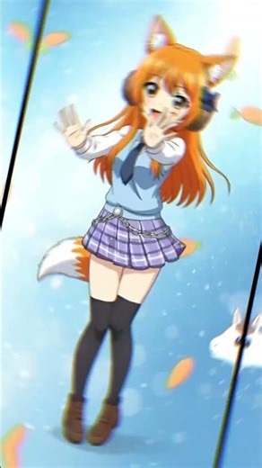 FOX DANCE LOOP 🦊✨ #shorts #YellowPencilStudio #animeedit