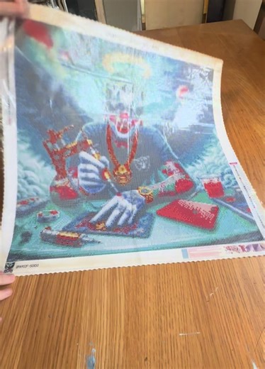 #diamondarthorrorqueen #horrortok #diamondartaddict #clown