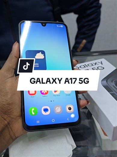 SAMSUNG GALAXY A17 5G Samsung Galaxy A17 5G Key Features RAM: 6GB, 8GB Internal Storage: 128GB, 256GB Display: 6.7-inch, Super AMOLED Operating System: Android 15, up to 6 major Android upgrades, One UI 6.1 Chipset: Exynos 1330 (5 nm) or Mediatek Dimensity 6300 (6 nm) Connectivity: 5G, Bluetooth 5.3, NFC, GPS, Wi-Fi Colorways: Blue Black, Light Gray, Gold, Light Green #samsung #creatorsearchinsight #phonesandaccessories #price