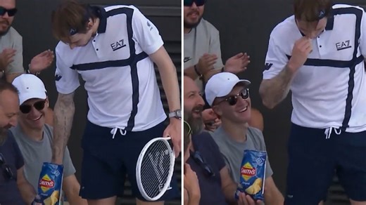 ‘Can’t make this stuff up’ – Tennis ace Bublik prepares for Australian Open by hilariously eating stunned fan’s crisps