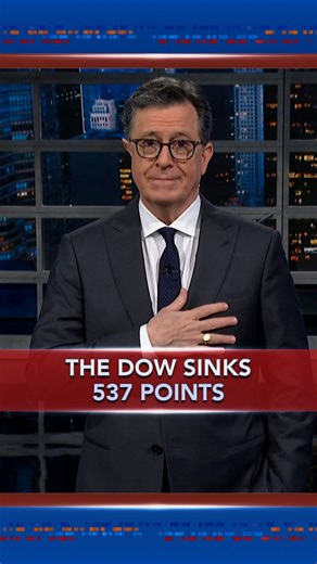 735K views · 10K reactions | In this economy, we are Dow bad crying at the gym. #StephenColbert | The Late Show with Stephen Colbert | Facebook