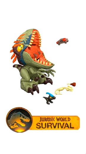 NEW JURASSIC WORLD SURVIVAL FIERCE FEEDER VELOCIRAPTOR REVEALED!! #shorts #jurassicworld