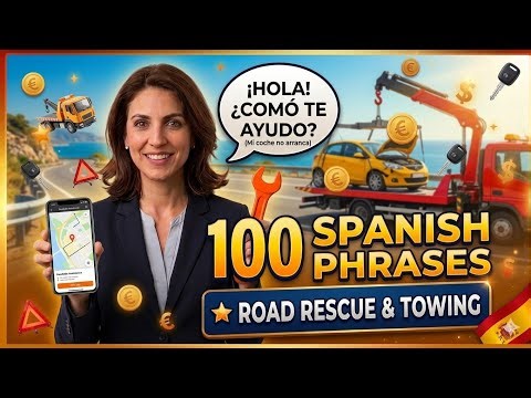 🚀 Roadside Rescue: 100 Spanish Sentences for Car Problems (Learn Fast!)