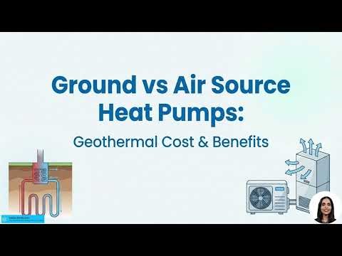 Ground vs Air Source Heat Pumps: Geothermal Cost & Benefits