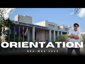 Life at NFSU Begins 🚀 | Orientation Vlog 2025 (BBA + MBA)