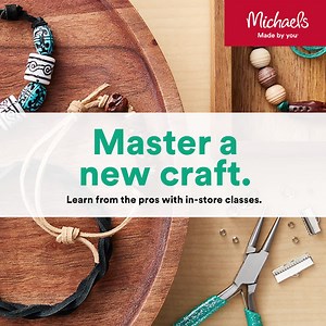 1.9K views · 2.5K reactions | Want to learn a new craft, boost your creative skills or just have fun? Then in-store classes are for you! | Michaels Stores | Facebook