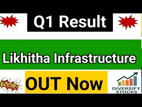 Likhitha q1 results 2026,Likhitha Infrastructure results | Likhitha Infrastructure share latest news