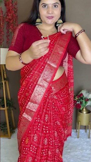 “Bridal-Perfect Saree Draping Tutorial | Zero Pleat Mess!”