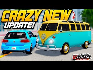 New Volkswagen Cars & Race Update in Vehicle Legends Roblox!