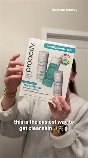 clear skin *and* confidence like Madison in 3 easy steps ✨shop for Proactiv now at @CVS 🛍️ https://www.cvs.com/shop/brand-shop/p/proactiv | Proactiv