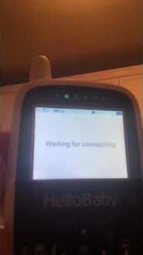 Problem with Hello Baby monitor pairing