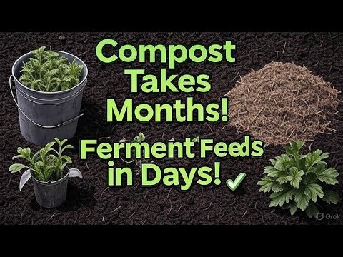 Why I Ferment Instead of Composting | The Secret Fertilizer That Works 10X Faster