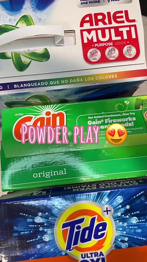 This mix is my new fav! Smells soooo freaking good 😝💖 #laundryhaul #laundry #laundryoverload🧺🌿 #powderplayasmr🤍 #suds #laundrytok #powderlaundrydetergent #hugelaundryoverload #laundrypowder #gaintrain