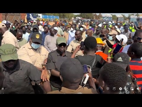 Direct : Visite de Ousmane Sonko à la Sonacos de Kaolack