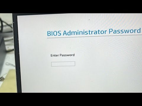Unlock and remove Password bios HP EliteBook 8 G1i 14 inch Notebook AI PC