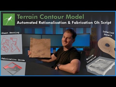 Automate Terrain Model Fabrication In Grasshopper