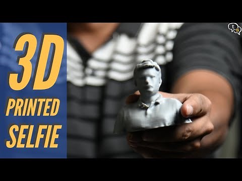 How To Make your own 3D Printed Selfie | 3D scan at home
