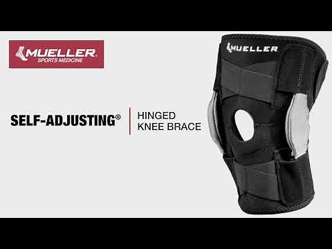 Self Adjusting Hinged Knee Brace
