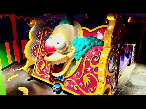 [4K] The Simpsons Ride - Simulator Attraction - Universal Studios Hollywood | 4K 60FPS POV