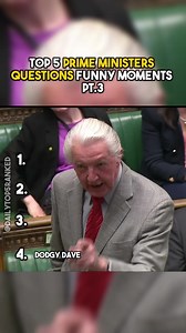dailytop5ranked on Instagram: "Top 5 Prime Ministers Questions funny moments! #pmqs #politics #uk #british #houseofcommons #parliment"