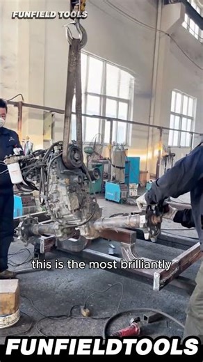 Putting An Old Engine On TANK TREADS Is GENIUS #TrackedVehicle