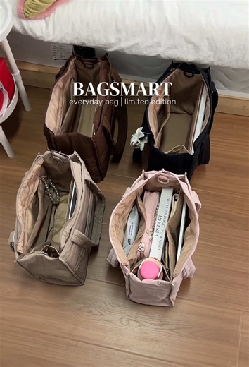 We’ve designed a new tote! Since we’re not sure if you’ll love it, we only made 25 pieces per color. We really hope to get your feedback🌟#bagsmart #totebag #everydaybag #bag #CarryWithBAGSMART