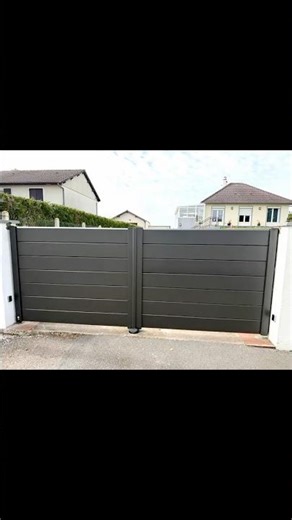 🚪⚡ Transformation incroyable : pose d’un portail électrique !