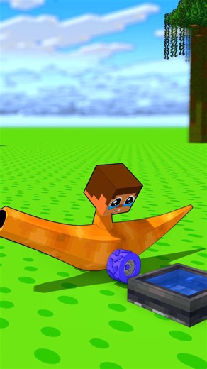 Steve Gun vs Zombie Cannon | Minecraft Animation #shorts