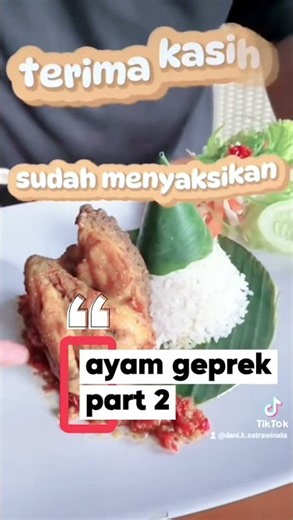 ayam geprek part 2