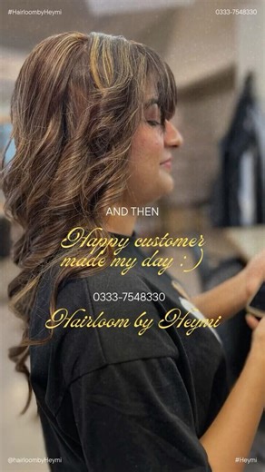 Baby lights with base colour #highlights #haircare #babylights